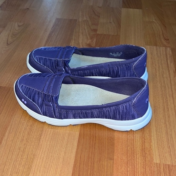 Ryka Shoes - Ryka Purple Slip-On Flats with Sporty Design